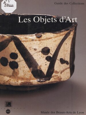cover image of Les objets d'art